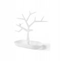 STOJAK DRZEWKO NA BIŻUTERIĘ BIAŁY ORGANIZER