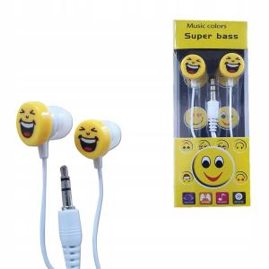 NOWE SŁUCHAWKI DOUSZNE MP3 MP4 IPAD SMILE