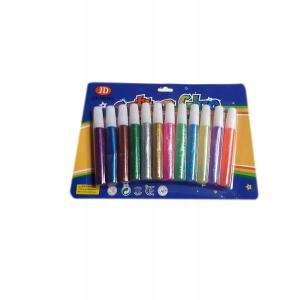 Klej z Brokatem ZESTAW 12 kolorów