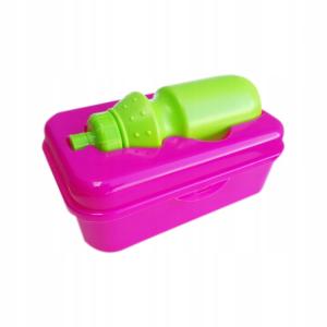 POJEMNIK NA KANAPKI ŚNIADANIÓWKA KANAPNIK + BIDON