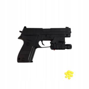 PISTOLET NA KULKI ASG Z LASEREM