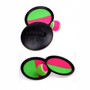 GRA ZRĘCZNOŚCIOWA CATCH BALL NA RZEP PALETKI PIŁKA