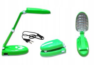 LAMPKA BIURKOWA LED SKŁADANA NOCNA AKUMULATOROWA