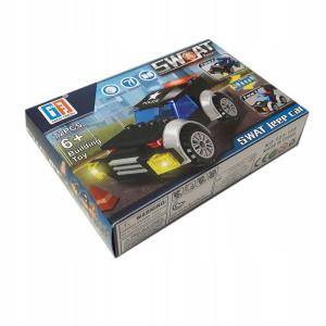 Klocki POLICJA Auto ZABAWKA DLA DZIECKA