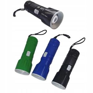 LATARKA NA BATERIE Latarka zoom cree