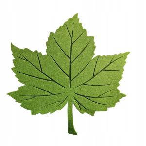 Podkładka Filcowa liść 34cm