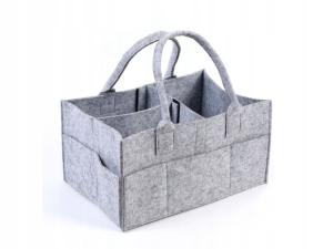 ORGANIZER TORBA MAMY DZIECKA FLICOWA FILC NA PIELUCHY WIELOFUNKCYJNA