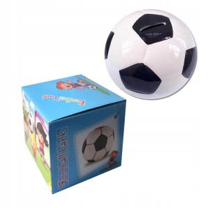 Skarbonka PIŁKA NOŻNA otwierana CERAMICZNA