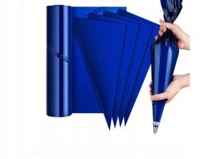 Rękawy worki cukiernicze 50 szt Rozmiar 52 cm Niebieskie Mocne