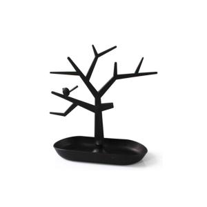STOJAK DRZEWKO NA BIŻUTERIĘ CZARNY ORGANIZER