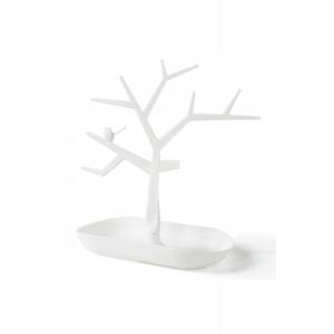 STOJAK DRZEWKO NA BIŻUTERIĘ BIAŁY ORGANIZER