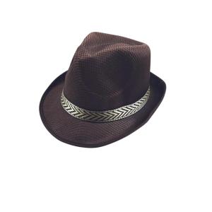 KAPELUSZ MICHAEL JACKSON BRĄZOWY