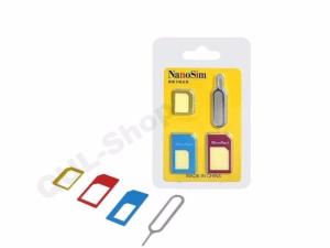 Zestaw adapterów kart SIM do telefonów i tabletów