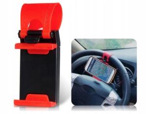 UCHWYT SAMOCHODOWY DO TELEFONU NA KIEROWNICE