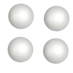 KULA STYROPIANOWA 10cm Bombki Kule Styropianowe 4s