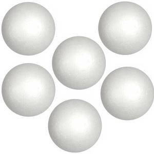 KULA STYROPIANOWA 6cm Bombki Kule Styropianowe 4s