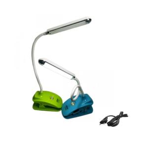 LAMPKA Z KLIPSEM DO CZYTANIA AKUMULATOROWA LATARKA