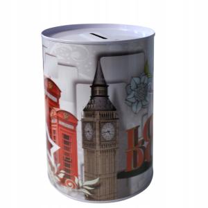 Skarbonka puszka metalowa LONDYN