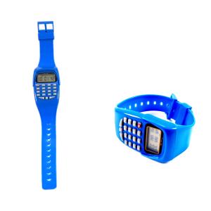 ZEGAREK DZIECIĘCY NA RĘKĘ Z KALKULATOREM 4 KOLORY