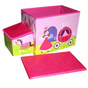 PUFA AUTO PUDEŁKO NA ZABAWKI POJEMNIK ORGANIZER