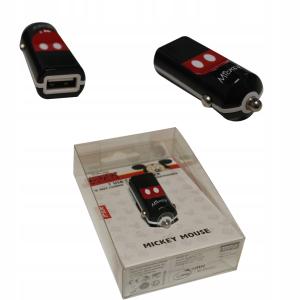 ŁADOWARKA SAMOCHODOWA USB do auta Mickey Mouse