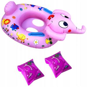 PONTON KOŁO DMUCHANE DLA DZIECI KÓŁKO + RĘKAWKI 03