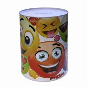 Skarbonka puszka metalowa MEGA DUŻA 22x16cm Q4