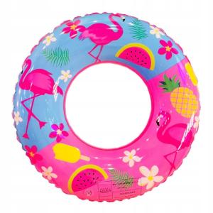 PONTON DLA DZIECI KOŁO DO PŁYWANIA flaming