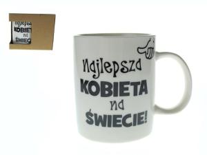 KUBEK NAJLEPSZA KOBIETA NA ŚWIECIE PREZENT