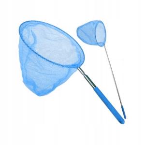 SIATKA ŁAPKA TELESKOPOWA NA OWADY MOTYLE NA RYBY DO CZYSZCZENIA BASENU