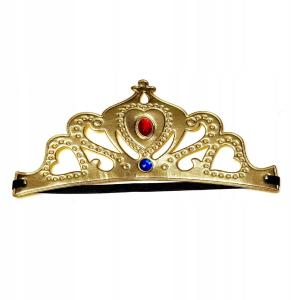 KORONA KSIĘŻNICZKI TIARA ZŁOTA Z DIAMENTAMI