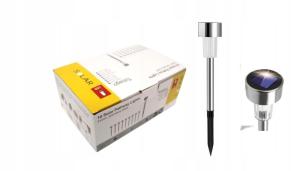 LAMPA SOLARNA OGRODOWA WBIJANA 29 cm