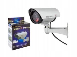 KAMERA ATRAPA LED KAMERY ZEWNĘTRZNA NOCNA