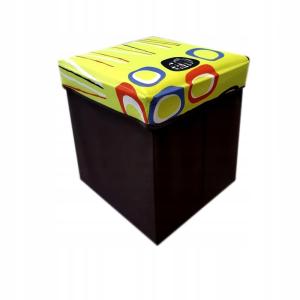 PUFA OTWIERANA SKŁADANA POJEMNIK TABORET