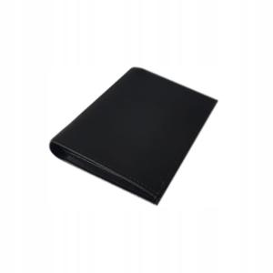 Portfel MĘSKI SKÓRZANY CZARNY