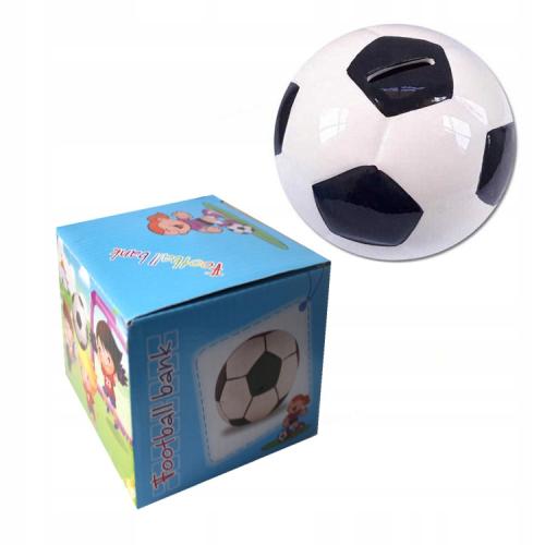 Skarbonka PIŁKA NOŻNA otwierana CERAMICZNA