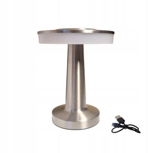 Bezprzewodowa lampka stołowa Dotykowa lampka nocna z regulowaną barwą