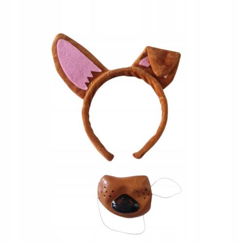 USZY OPASKA NA GŁOWĘ PIES