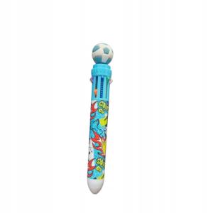 KOLOROWY długopis 6 kolorów PIŁKA