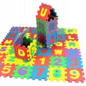 PUZZLE PIANKOWE CYFERKI MATA PIANKOWA 60 sztuk