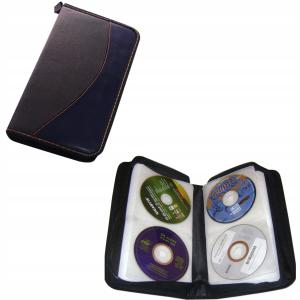 POKROWIEC ETUI FUTERAŁ na PŁYTY CD DVD 80szt SKÓRA