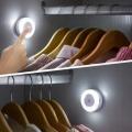 LAMPKA NOCNA LED 3 TRYBY BARWY ŚWIATŁA BEZPRZEWODOWA DOTYKOWA PODSZAFKOWA