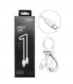 Kabel TREQA USB typ C - USB typ C 2 m biały