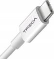 Kabel TREQA USB typ C - USB typ C 2 m biały