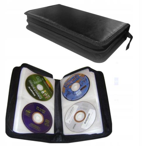 Etui na Płyty CD 80 szt Pokrowiec Futerał DVD