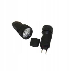 Latarka ręczna ładowarka 230V Latarka led akumulatorowa