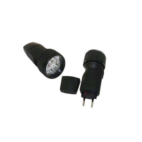 Latarka ręczna ładowarka 230V Latarka led akumulatorowa