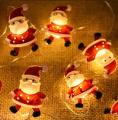 LAMPKI DRUCIKI 20 LED NA BATERIE MIKOŁAJE