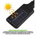 Lampa solarna LED COB z czujnikiem ruchu i pilotem - energooszczędna