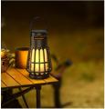 Lampa solarna wbijana SATIS czarny 46 cm 1 szt.